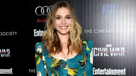 elizabeth olsen boob|Elizabeth Olsen’s boobs make her uncomfortable on red carpet